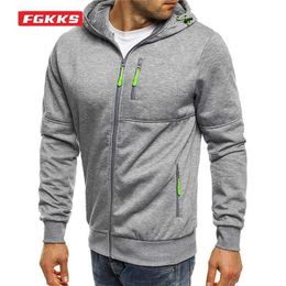 Felpa con cappuccio maschile FGKKS MENS CAPPEGNO CAPPEGGI