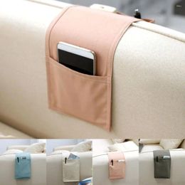 Storage Boxes 1 PCS Practical Sofa Armrest Bags Multifunctional PU Leather Organiser Durable Bedside Bag