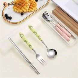 Spoons Multifunction Safety Stainless Steel High Quality Anti-rust Suitable For Any Occasion Kitchenware Feature Premium Cartoon Modern