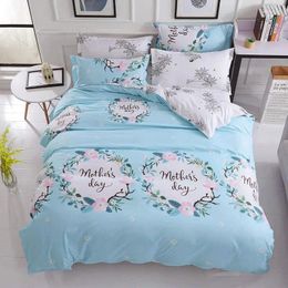 Bedding Sets 37 Flower 4pcs Girl Boy Kid Bed Cover Set Duvet Adult Child Sheets And Pillowcases Comforter 2TJ-61015