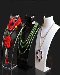 New arrival Multifunction acrylic Mannequin Necklace display stand fashion Jewellery Pendant Display Holder Show Decorate Jewellery Di1148853