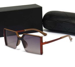 583 Designer Sunglasses for Woman Polarised UV400 el Square Frame White Lens Aviator Fashion Glasses Travel Driving Women Sun Glasses2190480