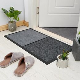 Carpets Disinfection Door Mats Entrance Office Doorway Home Carpet Foot Pad Splicing Deep Colour Living Room Bedroom Floor Mat