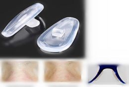 Antislip Adhesive Contoured Soft Silicone Eyeglass Nose Pads with Super Sticky Backing7151280
