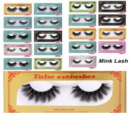 30 Styles Natural False Eyelashes Soft Light 100 Mink Lash 3D Mink Eyelash Eye Lash Extension Makeup8052492