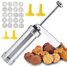Baking Moulds Multipurpose Aluminum Cookie Maker Press Kit Manual Churros Machine Biscuit Gun Tools Set