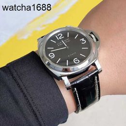 Business Wrist Watch Panerai Mens Watch Luminor Series 44mm Diameter Eight Day Power Storage Manual Mechanical Brand Watch PAM00560