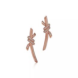 Letter Classic Women Stud Earrings Designers Simple Fashion Stud Womens Hoop Earring for Party Christmas High Quality 3 Colours