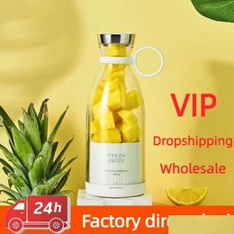 Fruit Vegetable Tools Mini Portable Blender Electric Juicer Mixers Extractors Smoothies Mixer Mtifunction Juice Maker Hine Drop Delive Otpz7