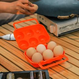 Storage Bottles Egg Tray Convenient Durable Travel Camping Quality 12/6 Cells Save Space Box Container Organisation Light Picnic