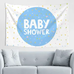 Tapestries BABY SHOWER Create A Stunning Backdrop Portable Live Broadcast Background Wall Cloth Outdoor Ambiance Decorate Picnic