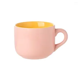 Mugs Ceramic Water Cup Breakfast Bowl Microwave Food Container Coffee Mug