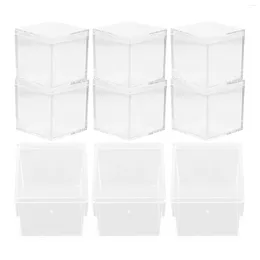 Gift Wrap 9pcs Mini Sqaure Boxes Square Cube Box Display Candy Case