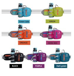 Outdoor Bags Running Bag Waist Belt Pack Marathon Gym Sport Fitness Water Bottle Pouch Fanny Riding Cycling Phone Pocket8224215