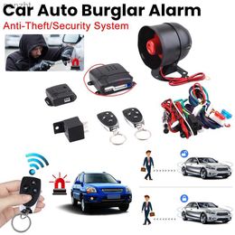 Alarm systems Automotive Burglar Alarm Protection System Remote Control Door Locks Vehicle Automatic Burglar Alarm Programmable Anti theft System WX