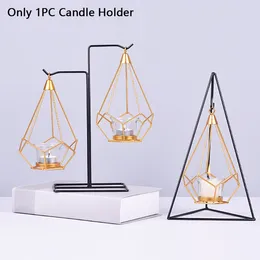 Candle Holders Modern Nordic Multi Functional Holder Gold Fireplace Removable Kitchen Centrepiece Windowsill Study Room Birthday Gift