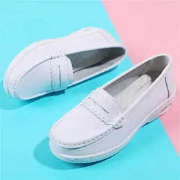 Casual Shoes Round Toe Mocasins Second Hand Vulcanize Women's Summer Beige Sneakers Sports 2024elegant Top Luxury Fat