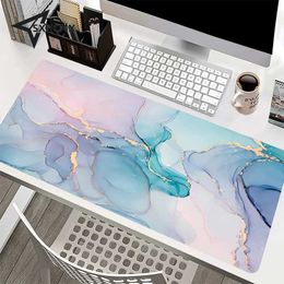 Mouse Pads Wrist Rests Mousepad Computer New XXL MousePads Keyboard and Mouse Mat Fashionable Marble Game Console Soft Office Carpet Table Mat Desktop Mouse Mat J240