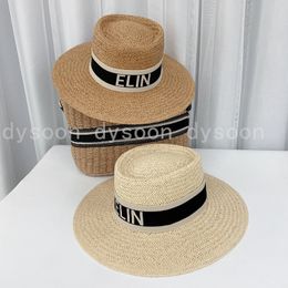 Summer Hats Wide Brim Hats Straw Bucket Hat With Dust Bag 26810