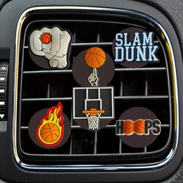 Car Air Freshener Basketball 27 Cartoon Vent Clip Clips Conditioner Outlet Per Drop Delivery Otkxx Otoix