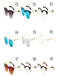 Sunglasses wood glasses for men women Fashion buffalo sunglasses Clear brown lens wooden frame1256027