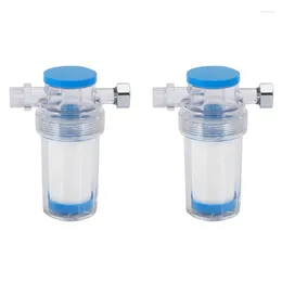 Kitchen Faucets 2X Household To Impurity Rust Sediment Washing Machine Water Heater Shower Philtre Front Tap Purifier