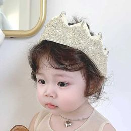 Hair Accessories Baby Headband Crown Hats for Kids Turban Elastic Hair Band Girls Boy Head Wraps Toddler Birthday Accessories Newborn Photo Shoot