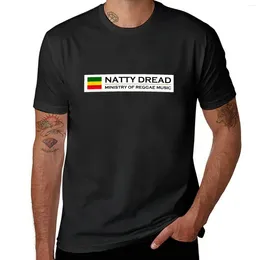 Men's Polos Natty Dread White T-shirt Blanks Customs Design Your Own Workout Shirts For Men