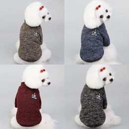 Dog Apparel S-2XL Autumn Winter Clothes Warm Breathable Sweater Coat Cat For Big Small Medium Dogs Pet Supplies
