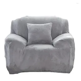 Chair Covers Plush Printing Sofa Cover Thick Elastic L Full-cover Non-slip Cushion Universal