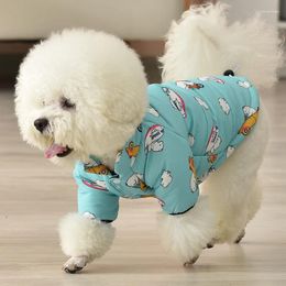 Dog Apparel Clothes Autumn And Winter Small Than Bear Teddy Puppies Warm Cotton-padded Jacket Down