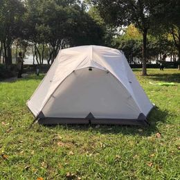 Tents and Shelters High end aviation Aluminium pole double-layer 2-person waterproof backpack tent TXZ-015 MSR with footprintsQ240511