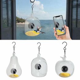 Other Bird Supplies With Camera Smart Feeder Hanging Capture Pos Outdoor Watching Device Wireless WiFi Feeders House