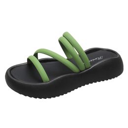 Designer Scuffs slippers slides women sandals Beige Silver Black White Brown Green womens fashion scuffs size 35-40 GAI