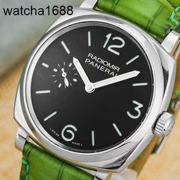 Business Wrist Watch Panerai Mens Chronograph Luminor Series 47mm Diameter Mechanical Sports Leisure Business Brand Watch PAM00372 AISI47mm Watch