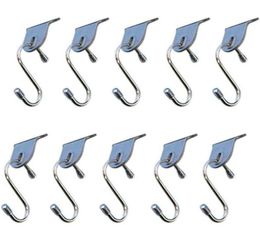 Hooks Rails Pack Of 10 Awning SHook Set Universal Camping With S Hook Hanger For Motorhomes Tent Hangers Kit4700063