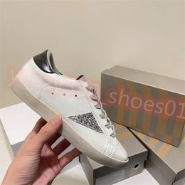 New release Italy Brand Women Sneakers Super Star Shoes luxury Golden Sequin Classic White Do-old Dirty Designer Man Casual Shoe 36-45 Y52