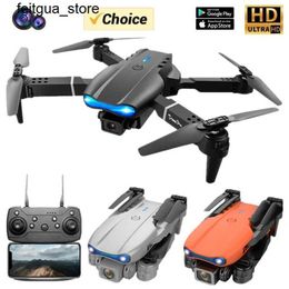 Drones New Mini Drone E99 4K WIFI HD Camera FPV Foldable RC Aviation Photography Four Helicopter Toy Helicopter Childrens Holiday Gift S24513