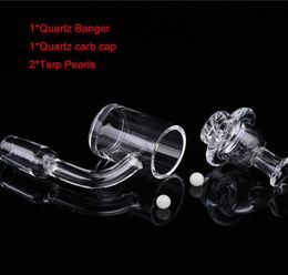 25mm Flat Top Quartz Banger Nail with smoking Spinning Carb Cap and Terp Pearl for Water Bongs Oil Rig1525938