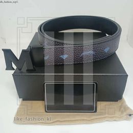 Mcmc Belt Designer Men Belt Women Classical Mcmc Bag Belts For Women Ashion Business Casual Belt Wholesale Brown Black Mens Waistband Womens Metal Buckle 24ss 570