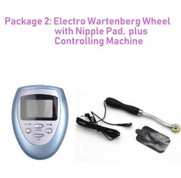 Electrical Shock Sex Toy Electro Stimulation Wartenberg Wheel Pinwheel with Nipple Pad New Design BDSM Equipment Sexual Sensual Pl3078257