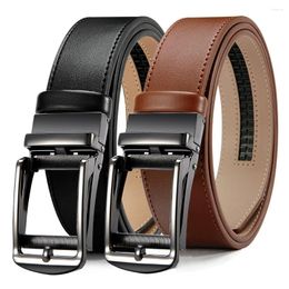 Belts Genuine Leather Belt Men Luxury Mens Cowhide For Busines Designer Black High Quality Waist