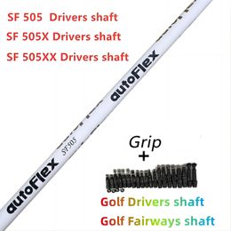 Golf shaft Auto Golf driver shaft SF405SF505SF505XSF505XX Flex Graphite Shaft wood shaft Free assembly sleeve and grip 240513