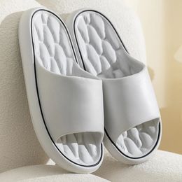 Fashion Summer Couple Slippers Nonslip Soft Slides Light Comfort Sandals For Women Men Casual Shoes Ladies Home Flip Flops 240507