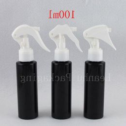 100ml X 40 Black Trigger Spray Bottles Mist Sprayer Pump 100cc Empty Cleaning Disinfectant Spray Bottle Container 40pc/lot Vffqe