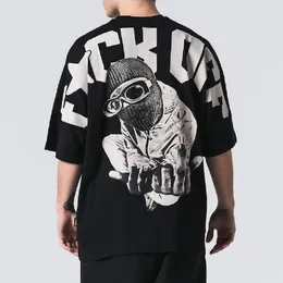 Men's T Shirts Y2K Tops Shirt Mens Womens Clothing Harajuku Hip Hop Graph Print Oversized Gothic Cotton Round Neck Short Sleeves