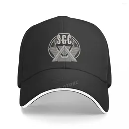 Ball Caps Stargate Command Baseball Cap Hat Casquette Sun Black Boys Sport Spring Bonnet Czapka Summer Printed Solid Color