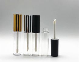 10ml Empty Clear Lip Gloss Tube Lips Balm Bottle Brush Container Beauty Tool Mini Refillable Bottles Lipgloss RRA13143202129