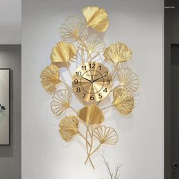 Wall Clocks Oriental Art Luxury Clock Design Big Size Minimalist Fashion Bedroom Living Room Horloge Murale Home Decor