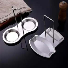 Kitchen Storage Detachable Lid Rack Stainless Steel Strong And Sturdy Preservative Not Easy To Rust Spoon Rest